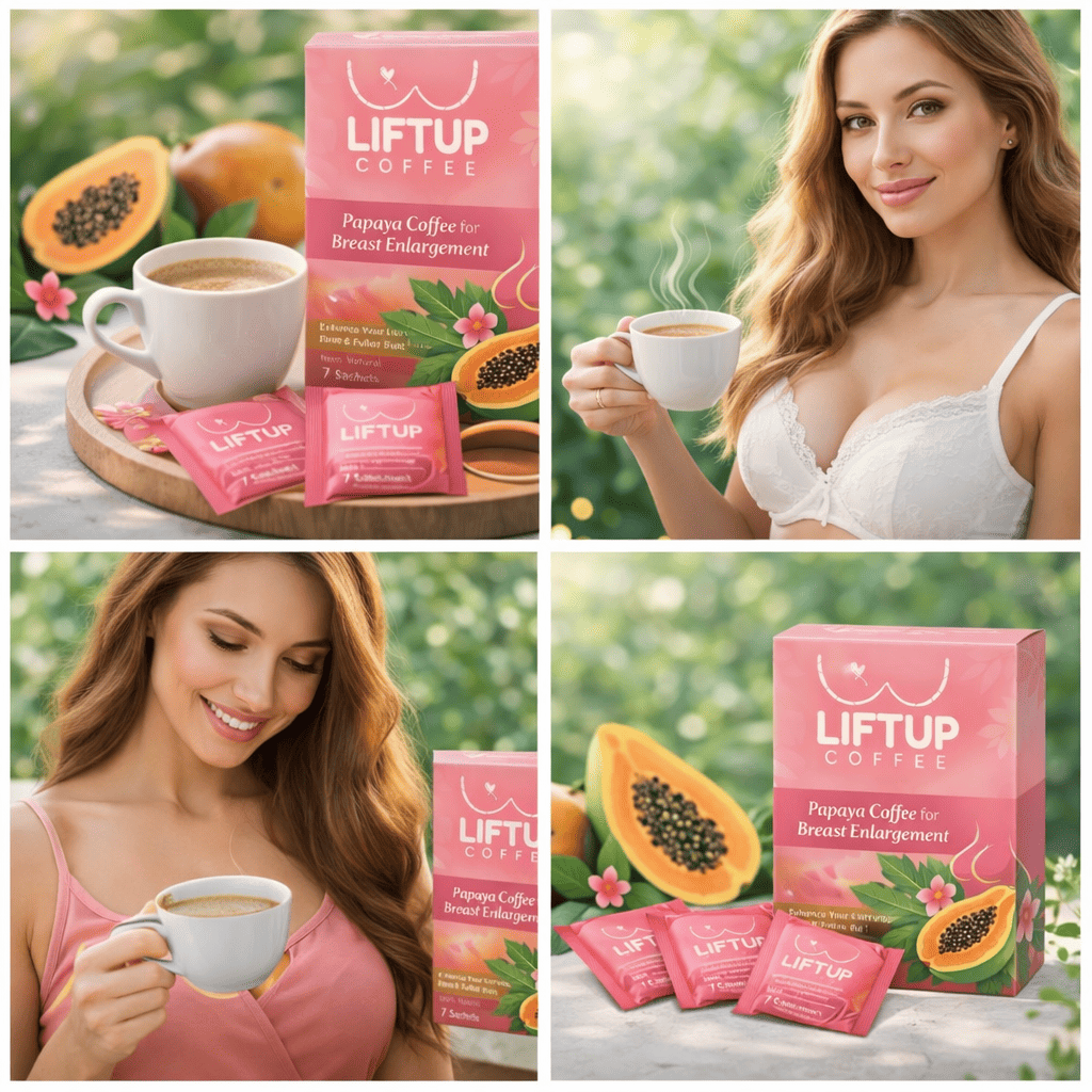 Papaya Coffee for Breast Enhancement | 28 days Course | Pueraria Coffee