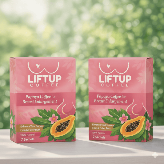 Monthly PACK ( 2 BOX )  Papaya Coffee for Breast Enhancement | LiftUp Papaya Coffee